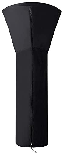 LGWSHOP Couverture De Chauffage De Terrasse De Jardin Couverture De Poussière D'auvent Étanche 210D Tissu Oxford Couverture De Chauffage De Protection Solaire Extérieure Couverture De Chauffage d'air