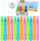 Seifenblasen Kinder,48 Stück Mini Seifenblasen Set,Seifenblasen Kinder Stab,Seifenblasen Hochzeit,Bubble Sticks Geschenke,Bunte Bubbles Seifenblasen,Seifenblasen Set,Seifenblasen Spielzeug