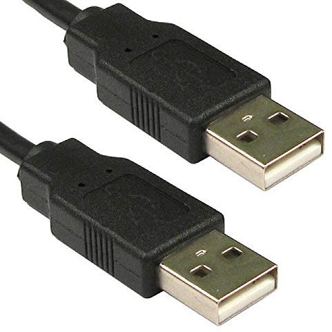 Mr. Gadget's Solutions USB TO USB DATA CABLE - TYPE A MALE TO MALE CABLE - 1 M - BLACK