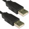 Mr. Gadget's Solutions USB TO USB DATA CABLE - TYPE A MALE TO MALE CABLE - 1 M - BLACK