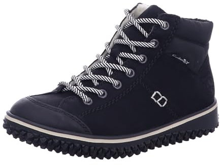 Rieker Damen Z4244 Schnürstiefel, Schwarz, 39 EU