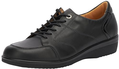 Ganter Damen Inge Sneaker, schwarz, 38 EU Weit