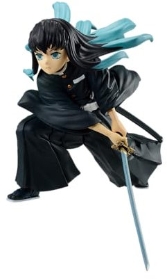 Banpresto BP88677P Muichiro Tokito Demon Slayer Action-Figur: Kimetsu No Yaiba, Vibration Stars, 10 cm, Mehrfarbig