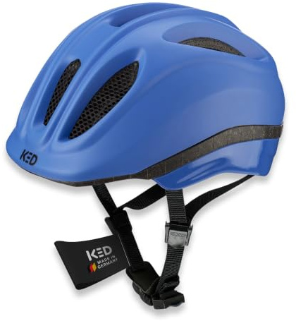 KED Meggy II Trend Fahrradhelm Für Kinder – Made In Germany, LED Rücklicht, MaxShell Technologie Und Präzise Größenverstellung