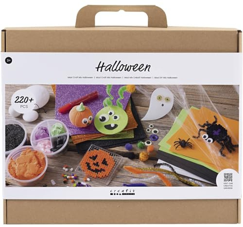 Creativ Maxi-Bastelmischung, Halloween-Charaktere, 1 Packung
