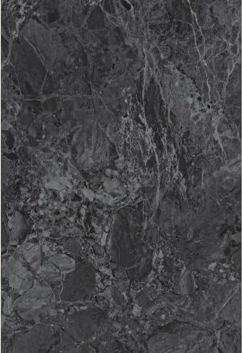 Hode Klebefolie Möbel Grau 60x600cm, Klebefolie Marmor Folie Selbstklebend, Selbstklebende Tapete Betonoptik Möbelfolie, Folie für Möbel Fensterbank Schrank Küche