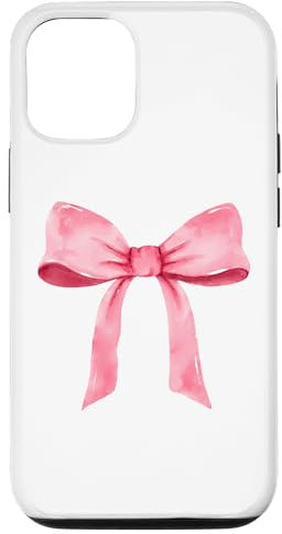 Hülle für iPhone 14 Pro Coquette Pink Bow Y2K, Rosa Kokette Girly Ribbon Rosa Schleife