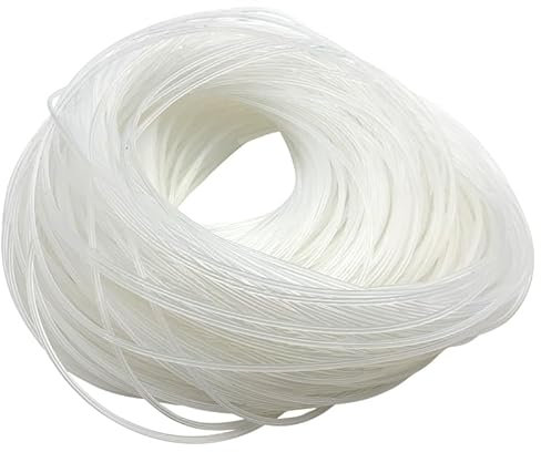 Tube en Silicone Flexible Transparent de 5M/10M, ID 0.5 1 1.5 2 2.5 3 3.5 4mm, Tube de qualité alimentaire, résistance à la température, non toxique (Size : 10 meter, Color : ID 3mm OD 5mm)
