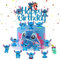 Sti-tch Mini Figuren Set, 13 Stück Sti-tch Cartoon Cake Toppers, Sti-tch Cupcake Figuren, Sti-tch Cartoon Figuren, Sti-tch Cupcake Puppen, Sti-tch thema Figuren Set, Geburtstag Deko für Kinder