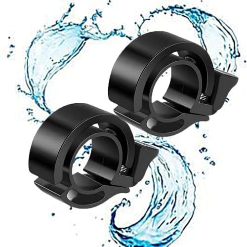 Changyeah Innovative Aluminiumlegierung Fahrrad,2er Fahrradklingel Mountainbike,Klein Fahrradglocke, Rennrad Fahrrad Glocke,für Erwachsene Mountainbike E-Bike Fahrrad Roller,22mm Lenker