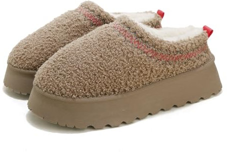 Stivali Scarpe Donna Invernali, Platform Stivaletti Comode Stivali Da Neve Pelosi Moon Boots, Scarponcini Caldi Invernale per Esterni