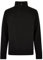 Aremie Men’s Quarter Zip Funnel Neck Sweatshirt Jumper - Black Large