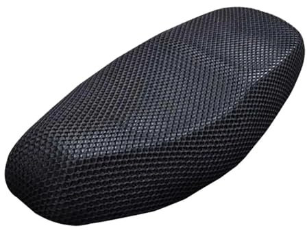 Coussin De Siège De Voiture À Batterie, Coussin Antidérapant en Maille 3D, Respirant, Noir, pour Moto, Été