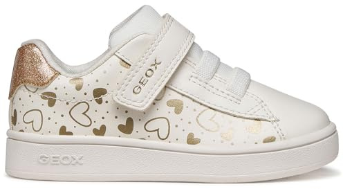 Geox Baby Girl B ECLYPER Girl A Sneakers Optic White/LT Gold 22_EU