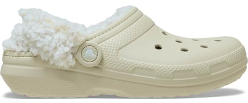 Crocs Classic Fleece Lined Clog 38-39 EU Bone