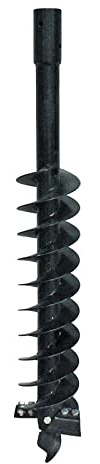 DEMA Ersatz Erdbohrer, Pfahlbohrer, Erdlochbohrer, Zaunbohrer, Ersatzerdbohrer 150 mm, robust und langlebig, ideal für Zaunbau und Gartenprojekte, kompatibel mit gängigen Bohrmaschinen