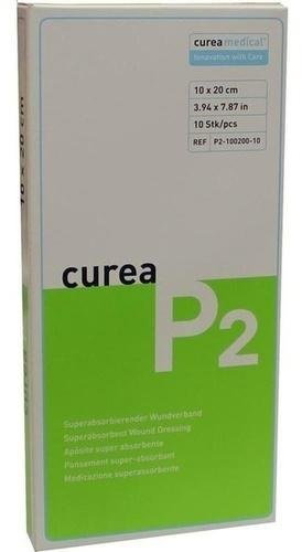 CUREA P2 Superabsorbierender Wundverband 10x20cm 10 St