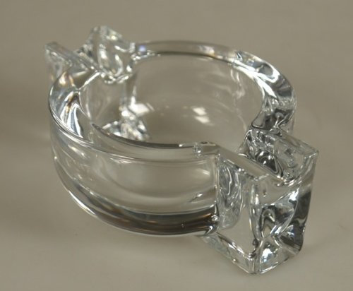 Lifestyle-Ambiente 2er Zigarren Glas-Aschenbecher