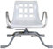 Queraltó Silla Giratoria 360º para Bañera, Comodidad Gracias a su Respaldo y Reposabrazos, Aluminio, 70.5 x 41 x 42 cm