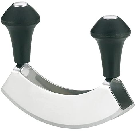 Kela Wiegemesser Ganda 13,5x11x4cm aus Edelstahl/PP, schwarz, 13.5 x 11 x 4 cm