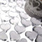 EinsSein 100 Stück Dekosteine Funkelnde Herzen 22mm klar Dekoration Streudeko Konfetti Tischdeko Hochzeit Diamanten Diamant Glas groß Geburtstag
