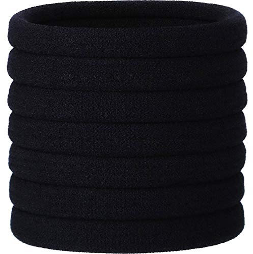 EBOOT Damen Dickes und lockiges Haar, Schwarz, 51 cm