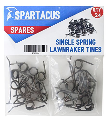 24 x Spartacus Replacement Lawn Raker Scarifier Tines Tynes For Green Line GLS36K