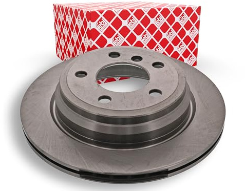 febi bilstein 43868 Brake Disc Set (2 Brake Disc) rear, internally ventilated, No. of Holes 5