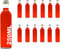 slkfactory Lot de 12 Bouteilles en Verre vides 250 ML Bouteilles avec Fermeture Petites Bouteilles de Liqueur Bouteilles jus à remplir soi-même 200.