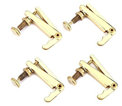 Bnineteenteam Violin Tuner Adjuster, Alloy Violin Tuner Feinjustierer für 4/4 3/4 Violin Tool Musikinstrumentenzubehör Zubehör Für Musikinstrumente