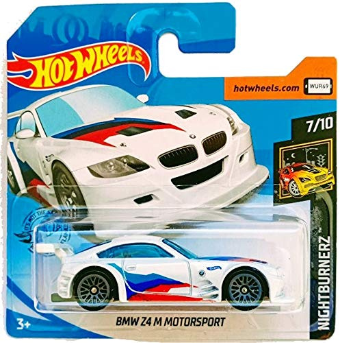 Hot Wheels 2020 BMW Z4 Motorsport Nightburnerz 7/10 2020 (172/250) Short Card