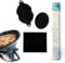 mix-slider Lot de 3 films de cuisson permanents réutilisables pour fond Thermomix Varoma (TM31, TM5 & TM6) et four