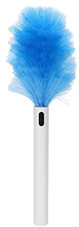 Piumino Elettrico, Leggero 1,5-2 Ore di Lavoro Spazzola per la Pulizia dello spolverino Estensibile Facile da riporre Morbido per Il Vecchio per mobili per tapparelle