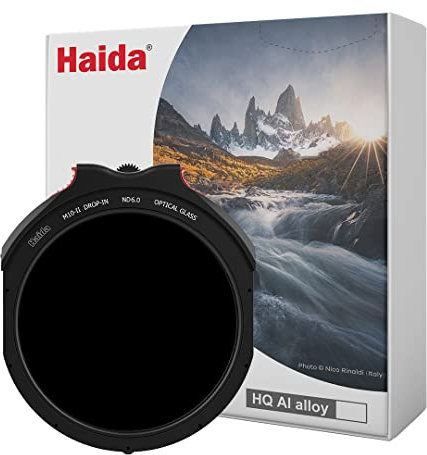 Haida Drop-in Filtre ND1000000 Nano-revêtement Filtres à Densité Neutre pour Porte-Filtre M10/M10-II