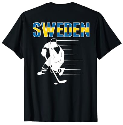 Sweden Ice Hockey Lovers Jersey - Swedish Hockey Team Fans T-Shirt