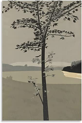 XCPORA Berühmte Alex Katz Poster Sumpf Maple II Wandkunst Alex Katz Leinwand Malerei Alex Katz Drucke für Home Wall Art Dekor Bild 40x60cmx1 Kein Rahmen