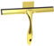 Taylor & Brown Shower Squeegee, Window Squeegee, Stainless Steel Shower Screen Wiper with Strong Suction Hook for Bathroom, Kitchen, Mirror, Car, Window and Glass (Brass)