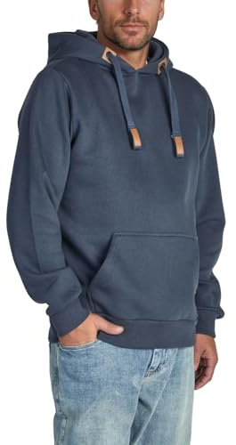 DENIMFY Hoodie Herren Regular Fit DFIvo Kapuzenpullover Pullover | Beige Blau Navy Schwarz Grün Grau S M L XL XXL 3XL 4XL 5XL