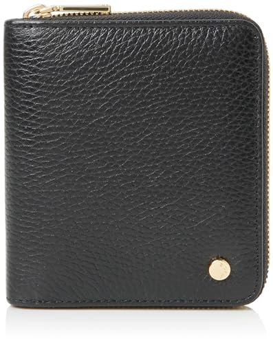 Geldbörse 030817-18/10 ABRO Black/Gold Uni Unisex Erwachsene, Schwarz/Gold, Talla única, Casual