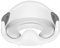 Siège de Toilette pour Enfants Pliable et Hauteur Réglable, Réducteur de Toilette pour Bébé avec Marches Larges et Antidérapantes, Lunette de Toilette (37 * 33 * 16cm-blanc)
