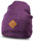 Soulbuddy Beanie Damen und Herren, stylische Wintermütze, Strickmütze Männer Frauen, Herrenmütze, Damenmütze, Skimütze, Fischermütze, One Size (55-62 cm), Lila Melange
