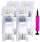 16pcs Wine Bottle Protectors, Bubble Wrap Bags, Inflatable Column Packaging Air Bags for Luggage, Airplane, Travel, Transport - Reusable With Free Pump