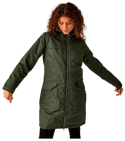 Regatta Womens Romine II Waterproof Parka Jacket Insulated Breathable Winter Coat