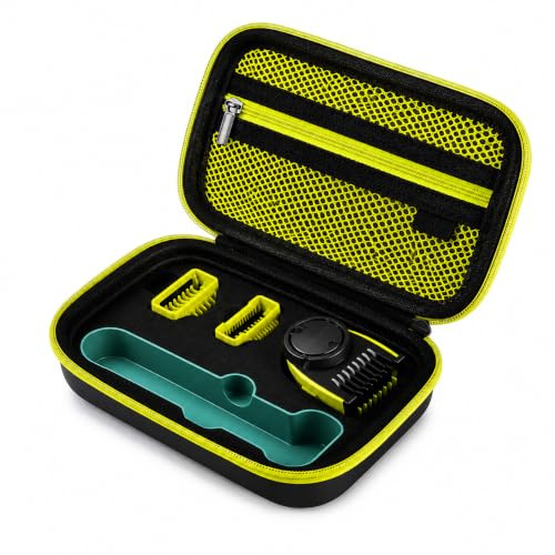 Giulia Beauty Kamm und Etui Version Patentiert Kompatibel mit One Blade Face+Body QP2520, QP2530, QP2620, QP2630, Schutz, Körperkamm, Bürste - EUIPO Nummer: 015048382-0001