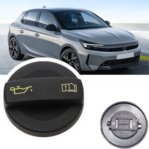 Wjelet Auto Benzinmotor Öleinfülldeckel 04E103485A passend für VW Caddy Golf Jetta Passat Polo Scirocco Audi A1 A3 A4 A5 A8 Q2 Q3 Seat Altea Ibiza Leon Skoda Fabia Octavia 1.0 1.2 1.4 1.6 Motoren