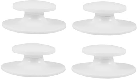 Garneck 4piezas Mango Tapa Olla Protectora Aislante Antiescaldante Compatible con Tapas Arroceras y Cazuelas Cocina Fácil De Limpiar Ergonomía Cómoda