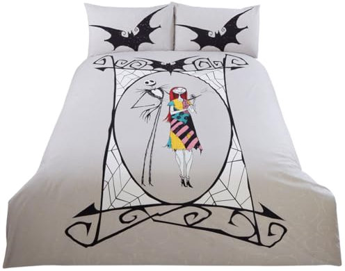The Nightmare Before Christmas Bettbezug-Set (Einzelbett) (mehrfarbig)