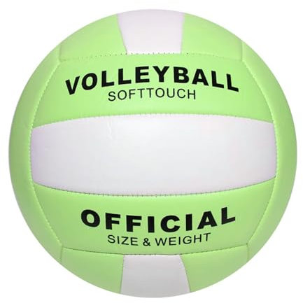 Ywmsfl Soft Beach Volleyballs Verdickte Offizielle Größe 5 Volleyballs Sand Sport PU Für Indoor Outdoor Pool Fitnessstudio Training