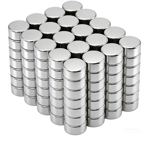 100 Stück Neodym Magnete Extra Stark 8x3mm Kleine Magnete Stark Mini Rund für Kühlschrank Magnettafel Whiteboard DIY Handwerk Alltag Magneten