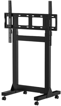 QUSYZD Soporte de TV con Carrito para 65-100 Soporte de TV extraíble con Monitor de Acero Laminado en frío Soporte de TV móvil,